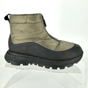 FitFlop Size 8.5 Olive Green Ankle Boots NEW Thinsulate Waterproof Walking $170